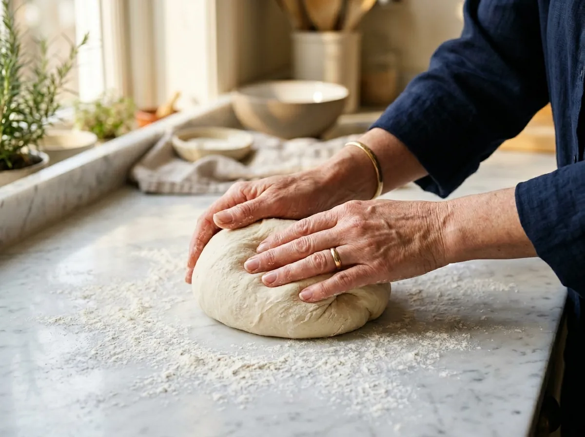 Preparando a massa
